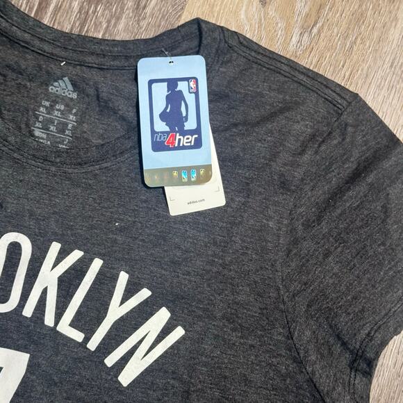Womans NBA Adidas Brooklyn Nets - Jeremy Lin #7 T-Shirt XL - Picture 4 of 4